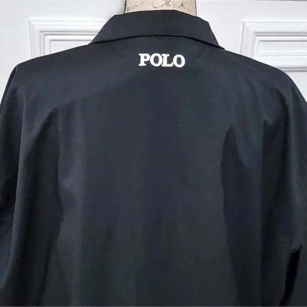 Polo Ralph Lauren black golf zip